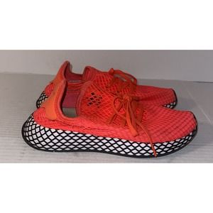 Adidas Deerupt Runner Solar Orange Running Sneakers D96721 Mens Size 5.5 RARE